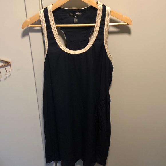 Aqua Bloomingdales Medium Racerback Dress - Picture 1 of 3